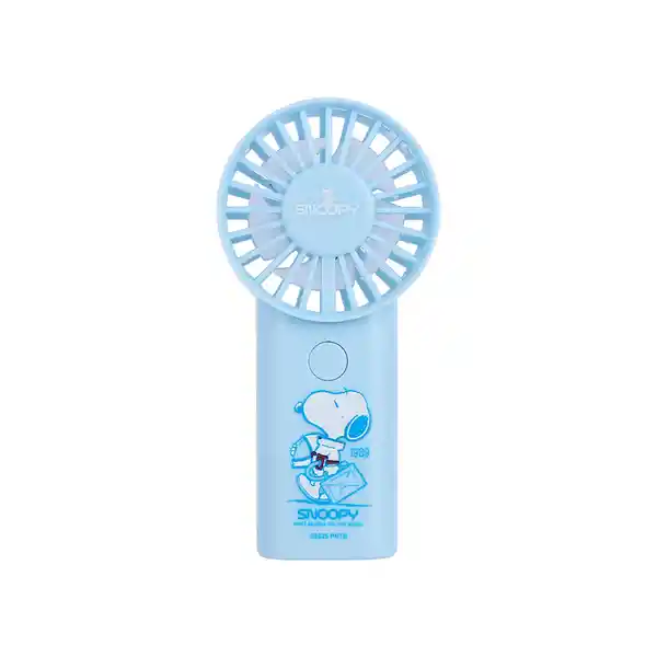 Ventilador de Mano Snoopy Little Space Explorer Azul Miniso