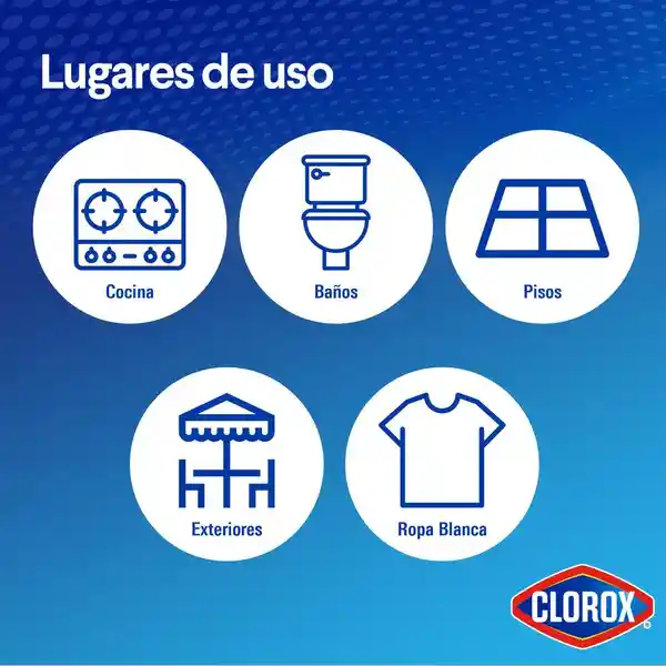 Blanqueador en Gel Clorox Magia Floral Botella 500 mL