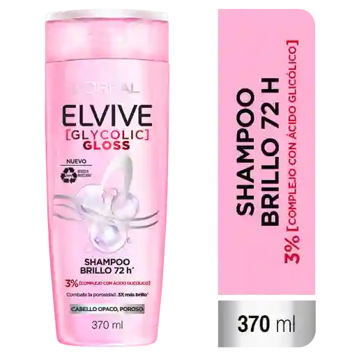 Shampoo Elvive Glycolic Gloss 370ml