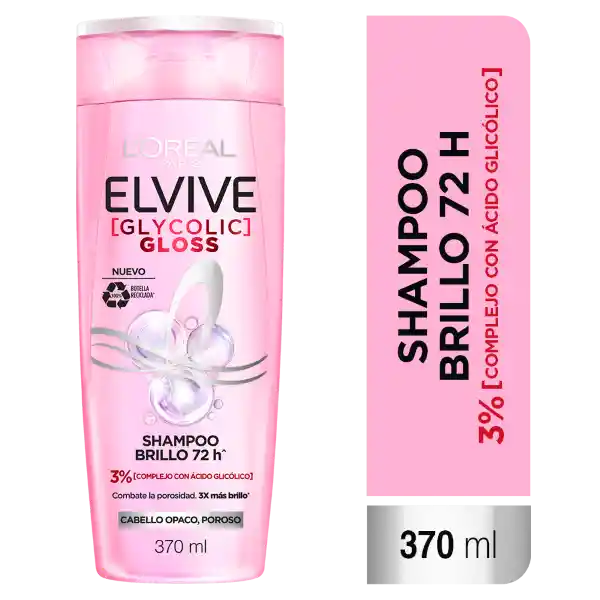 Shampoo Elvive Glycolic Gloss 370ml