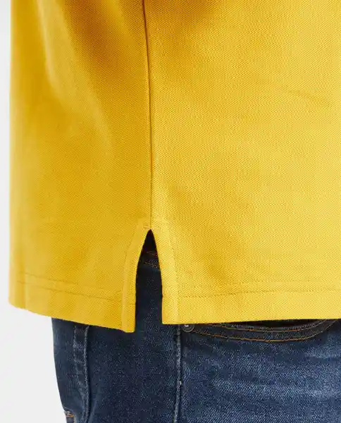 Camiseta Polo Clasic Amarillo Ópaco Oscuro L Chevignon