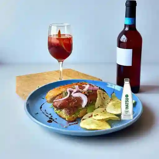 Combo Chori Del Churro + Agua Hatsu con Gas 300 ml