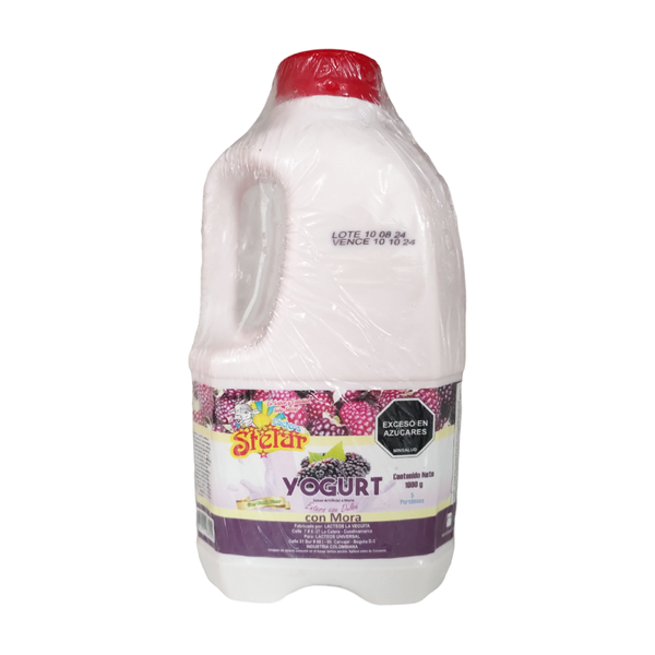 Stelar Yogurt Garrafa Mora 1000 ml