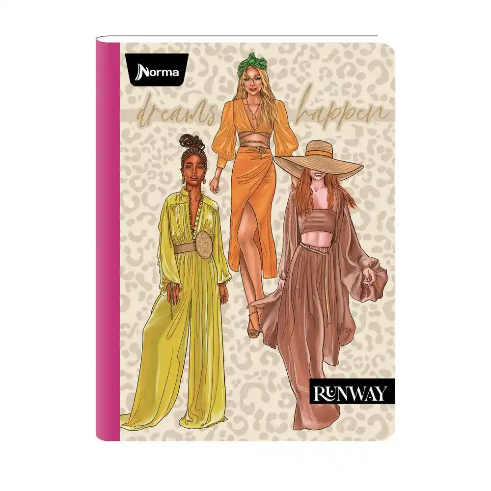 Norma Cuaderno Cuaderno runway Cuadriculado Cosido