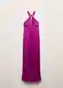 Vestido Sidney Violeta Talla S Mujer Mango