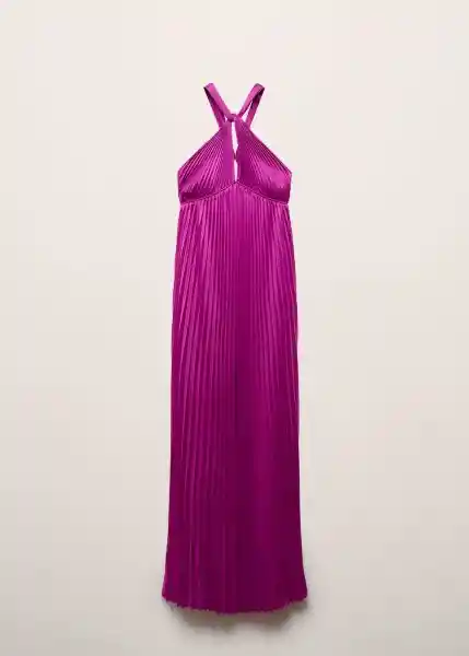 Vestido Sidney Violeta Talla S Mujer Mango