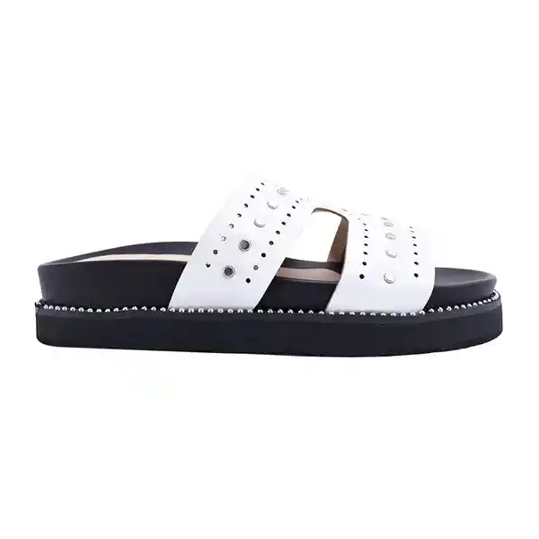 Sandalias Plataforma Pia Blanco Talla 40