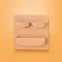 Organizador Plástico de Almacenamiento de Pared Amarillo Miniso