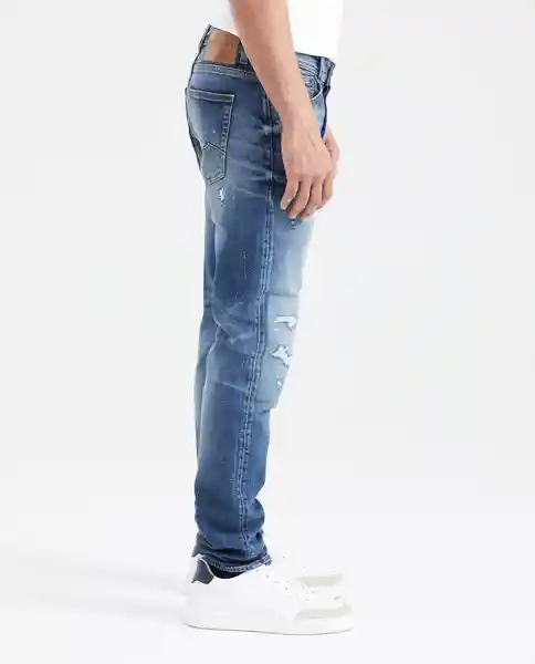 Jean Super Slim Fit Rider H Azul Clásico Talla 32 / 32 Chevignon
