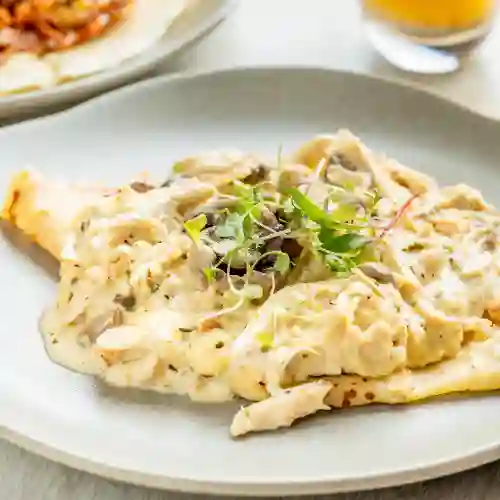 Crepe de Pollo y Champiñones
