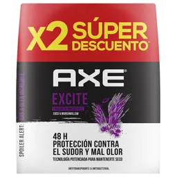 Axe Antitranspirante en Aerosol Excite
