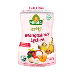 Hindu Mezcla de Té Verde y Blanco Sabor Mangostino Lychee