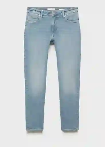 Jean Jan Tejano Claro Talla 42 Hombre Mango