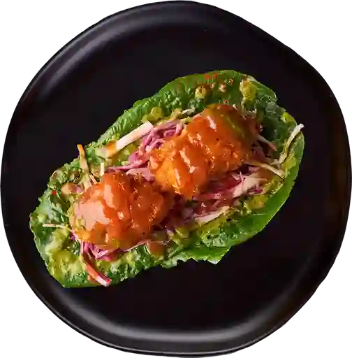 Taco Crispy Chicken Hoja Lechuga