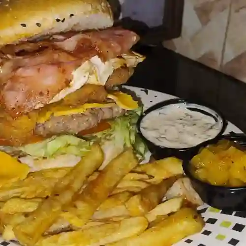 Hamburguesa Exspecial de la Casa