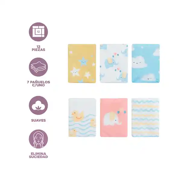 Toalla Faciales de Hidratación Serie Miniso
