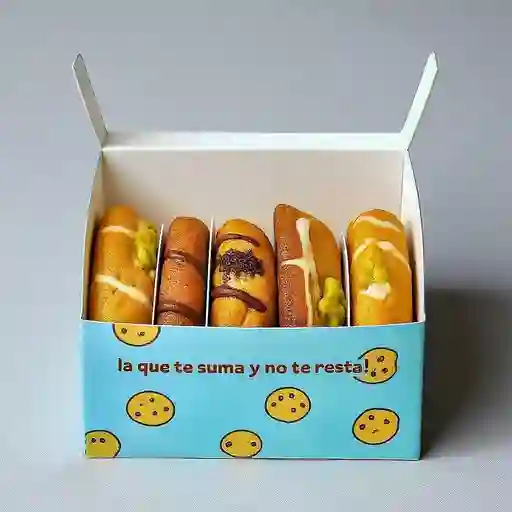Caja de galletas saludables x 5 unidades