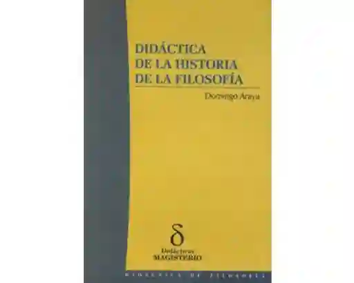 Didáctica de la historia de la filosofía