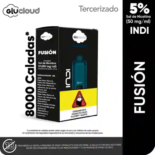 Vapeador Glucloud Fusión Indi