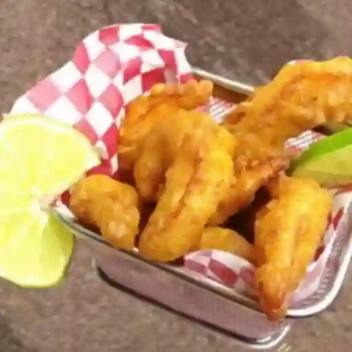 Camarones apanados