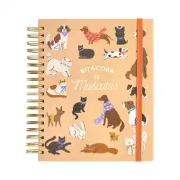 Bitacora/cuaderno Mascotas Diseño 0001