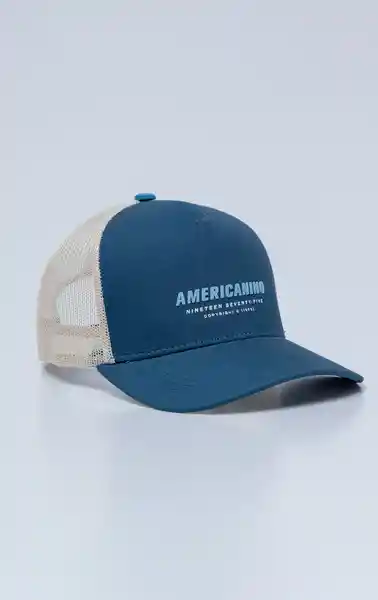 Gorra Unisex Azul Talla M 751G509_AZU164712 Americanino