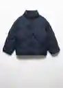 Abrigo Anorak France Navy Talla 10 Niña Mango