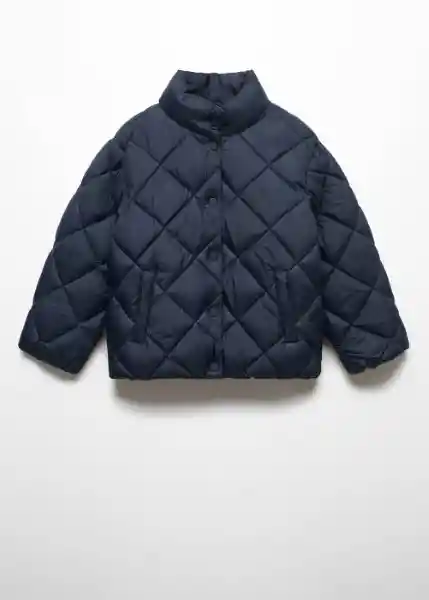 Abrigo Anorak France Navy Talla 10 Niña Mango