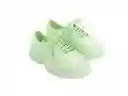 Melissa Tenis Melting Bocaccio + Rombaut Blanco Verde Talla 35