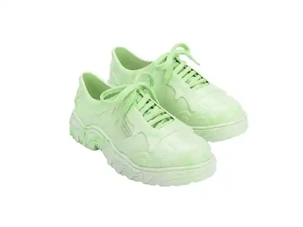 Melissa Tenis Melting Bocaccio + Rombaut Blanco Verde Talla 35