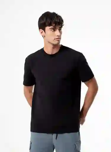 Gef Camiseta Hombre Negro 799 Talla XL