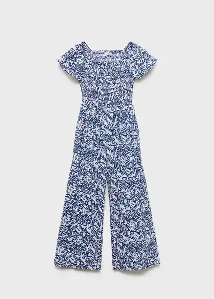 Enterizo Mono Begur Navy Talla 12 Niñas Mango