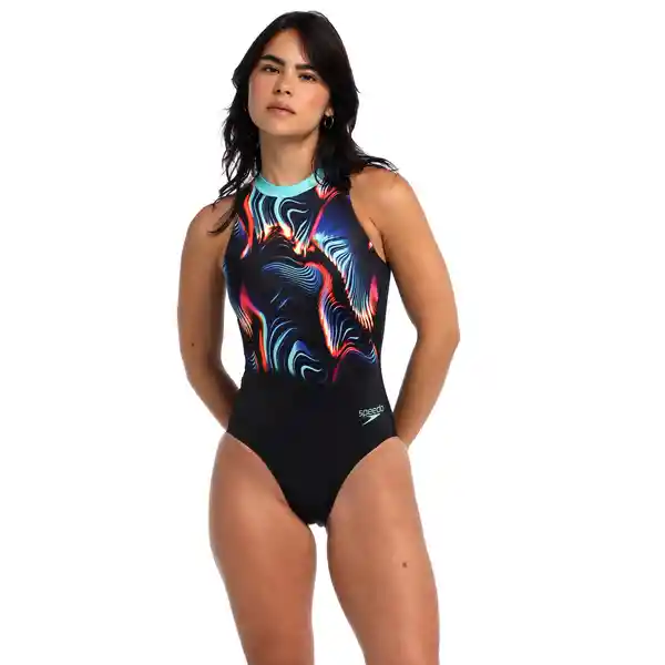 Vestido de Baño Hydrasuit Molten Blur Mujer Talla 34 Speedo