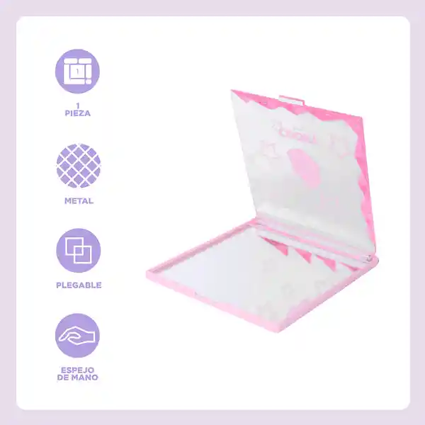 Espejo Baby Cooky Serie Bt21 Miniso