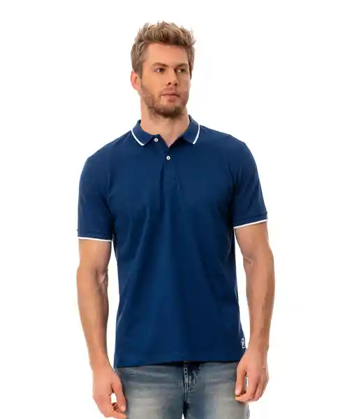 Camisa Polo Azul Talla S 190e001 Rifle