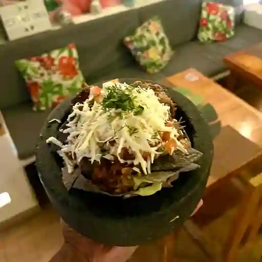 Nachos adición pulled pork