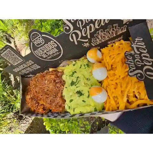 Nuevas Papas Pulled Pork