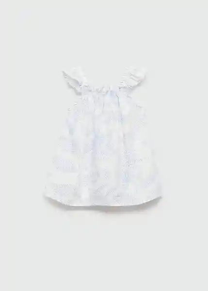 Vestido Guayaba Offwhite Talla 67 Niñas Mango