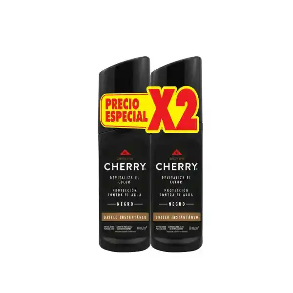 Cherry Betún Líquido Negro