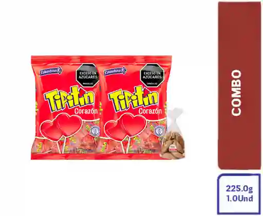 Combo Pan Pa Ya Mini Croissant Integral - Pan pa ya - 1 ud. - Pan pa ya - 1  + 2x Chupeta Corazon