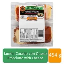 Daniele Jamón Prosciutto Panino en Queso Mozzarella del Duca