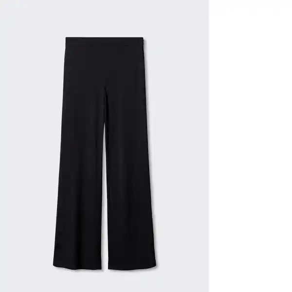 Pantalón Beka Negro Talla S Mujer Mango