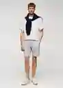 Short Funchal Gris Claro Vigoré Talla S Hombre Mango
