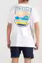 ONeill Camiseta Classic Heater Masculino Blanco XL