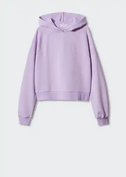 Buzo de Sudadera Musgo Lavanda Talla 18 Mango Teen Girl Mango