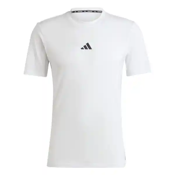 Adidas Camiseta Wo Logo Tee Hombre Blanco L IT2125