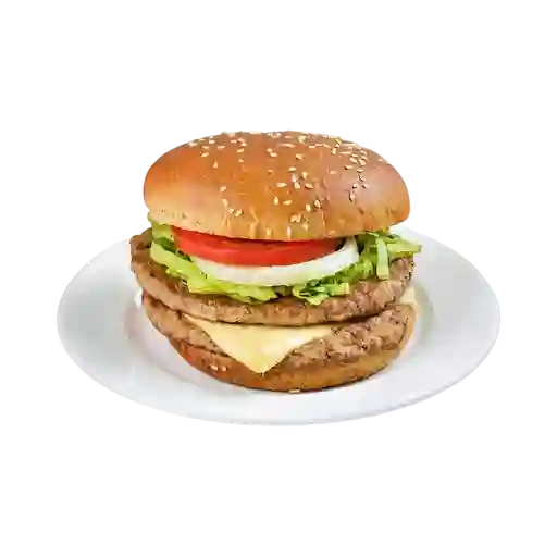Combo hamburguesa doble pollo