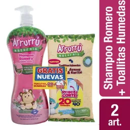 Arrurru Shampoo Romero + Toalla
