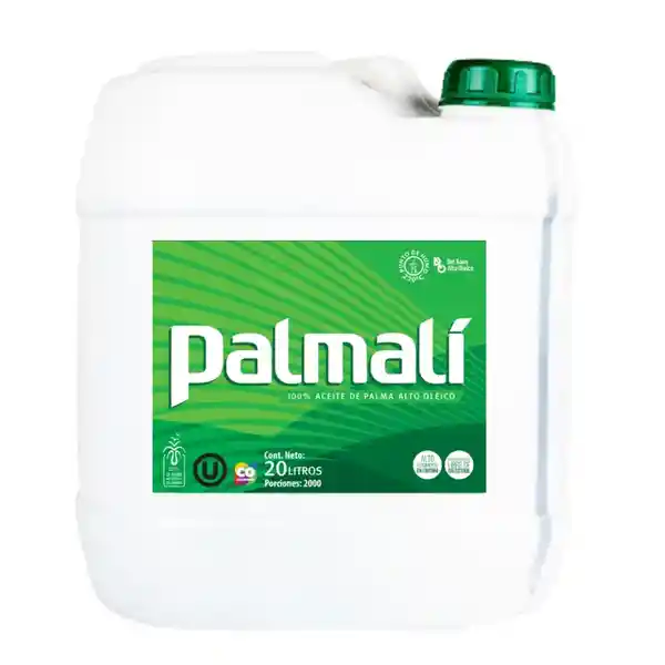 Palmalí Aceite Palma Alto Rendimiento 20 L