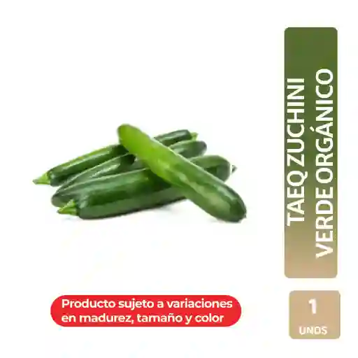 Taeq Zuchini Verde Orgánico